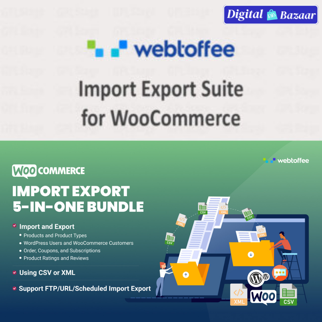 All-in-one WooCommerce Import Export Suite All-in-one WooCommerce Import Export Suite