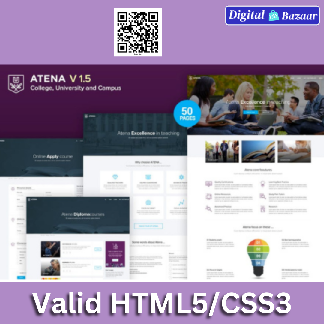 Atena – College and University HTML Template Atena – College and University HTML Template