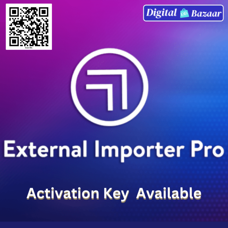 External Importer Pro Plugin Activation Key