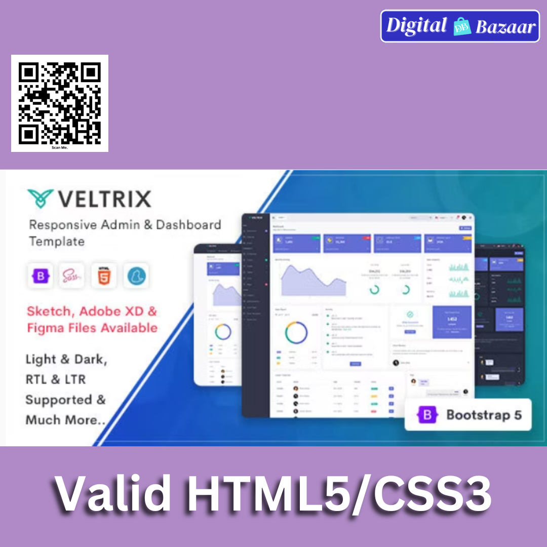 Veltrix – Admin & Dashboard HTML Template Veltrix – Admin & Dashboard HTML Template