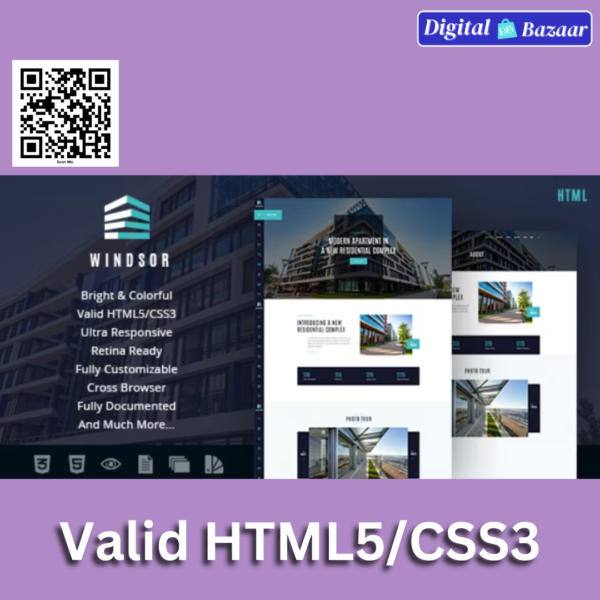 Windsor - Apartment Complex Single Property Site HTML Template