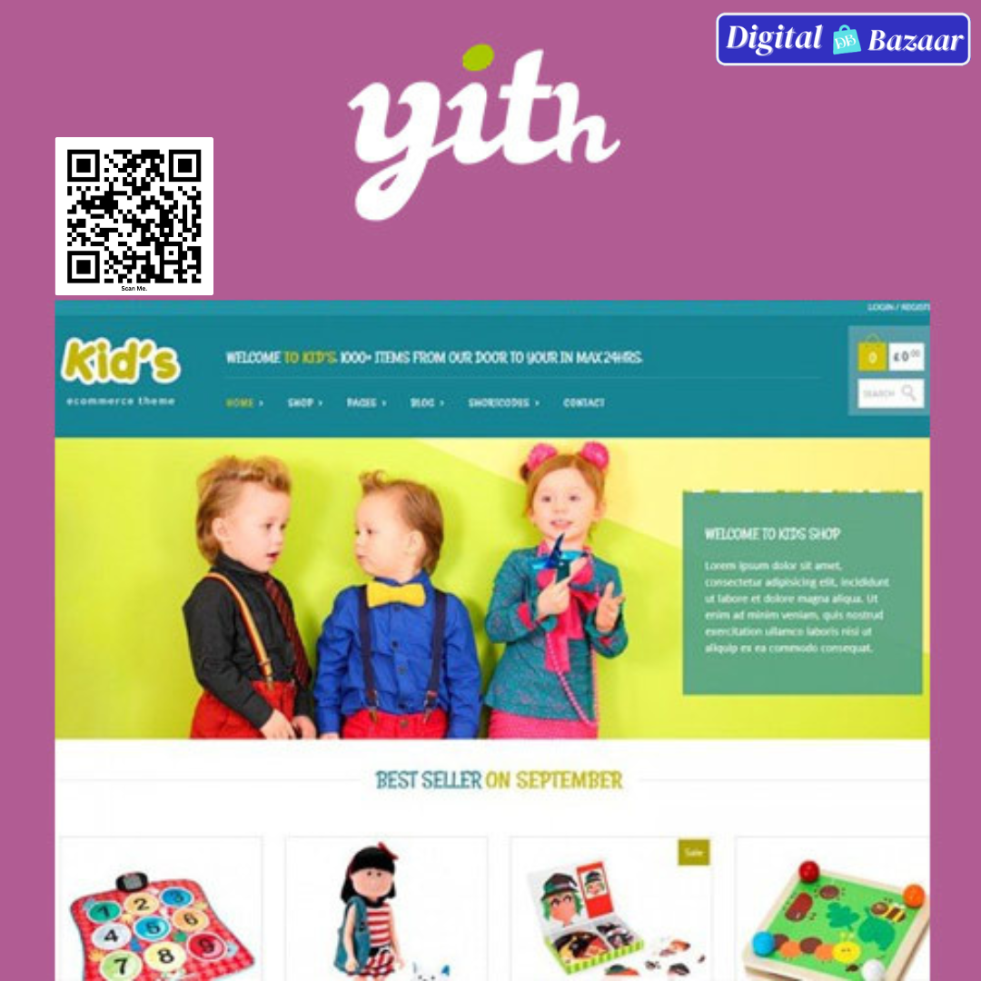 YITH Kidshop A Creative Kids E-Commerce Theme YITH Kidshop A Creative Kids E-Commerce Theme