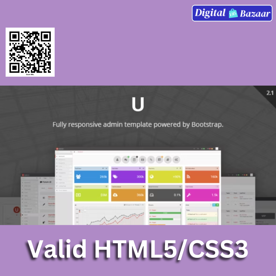 uAdmin – Responsive Admin Dashboard HTML Template uAdmin – Responsive Admin Dashboard HTML Template