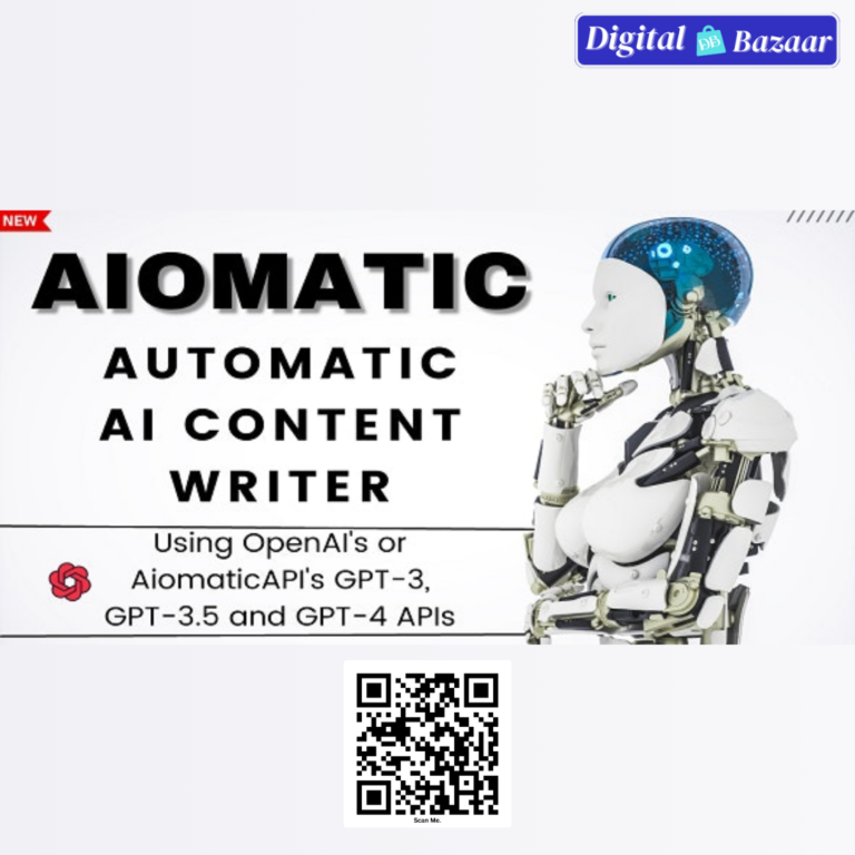 Aiomatic – Automatic AI Content Writer & Editor