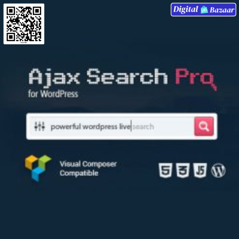 Ajax Search Pro Plugin