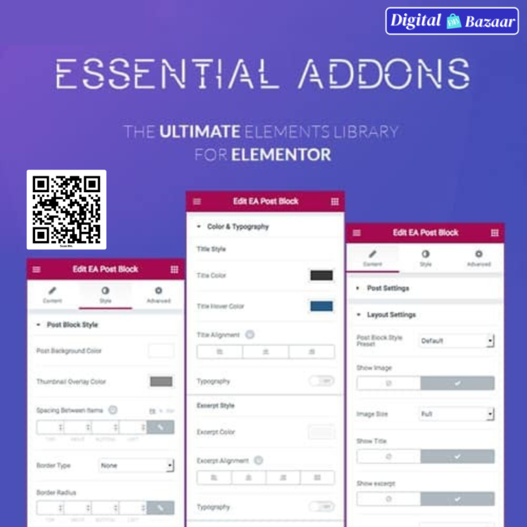 Essential Addons for Elementor Pro Plugin