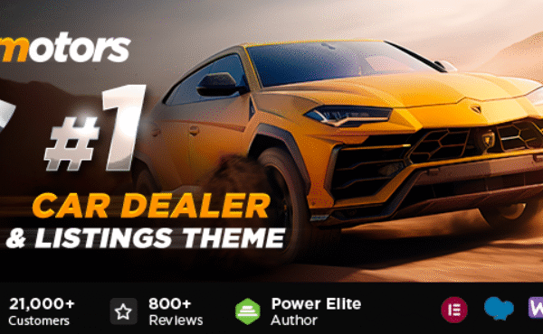 Motors - Car Dealer, Rental & Listing WordPress theme