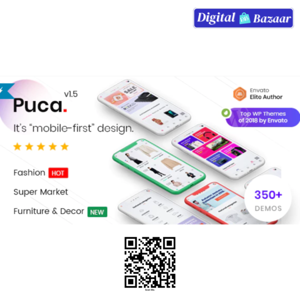 Puca – Optimized Mobile WooCommerce Theme