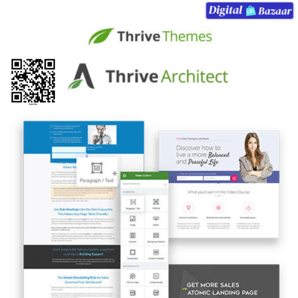 Thrive Architect Wordpress Premium Plugin