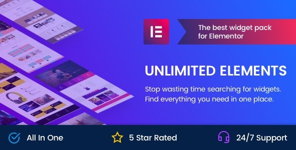 Unlimited Elements for Elementor Pro Plugin