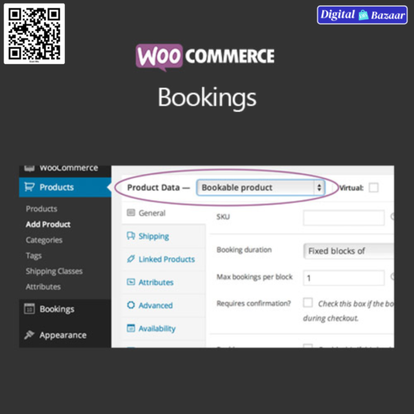 WooCommerce Bookings Plugin