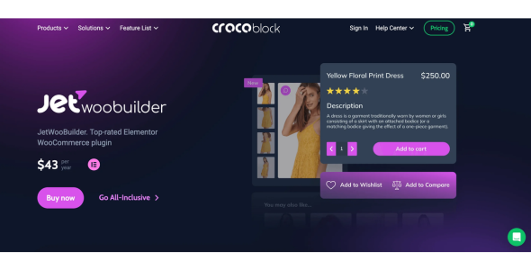 JetWooBuilder For Elementor