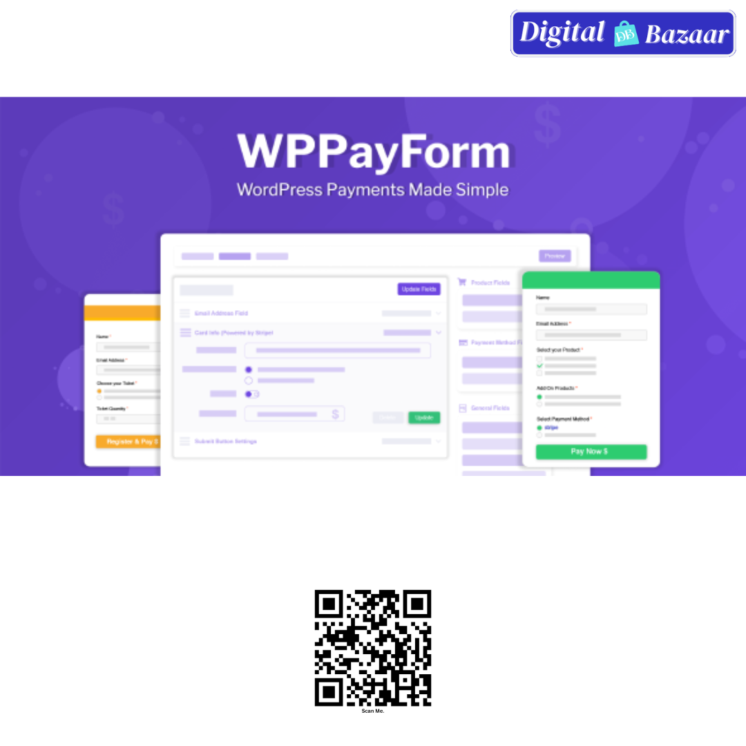 WPPayForm Pro Wordpress Plugin WPPayForm Pro Wordpress Plugin