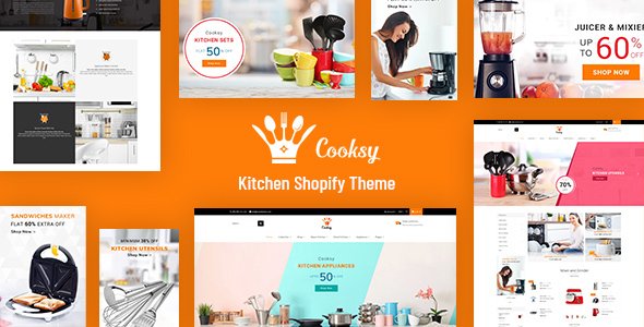 Cooksy Shopify Theme – Kitchen Store Appliances
