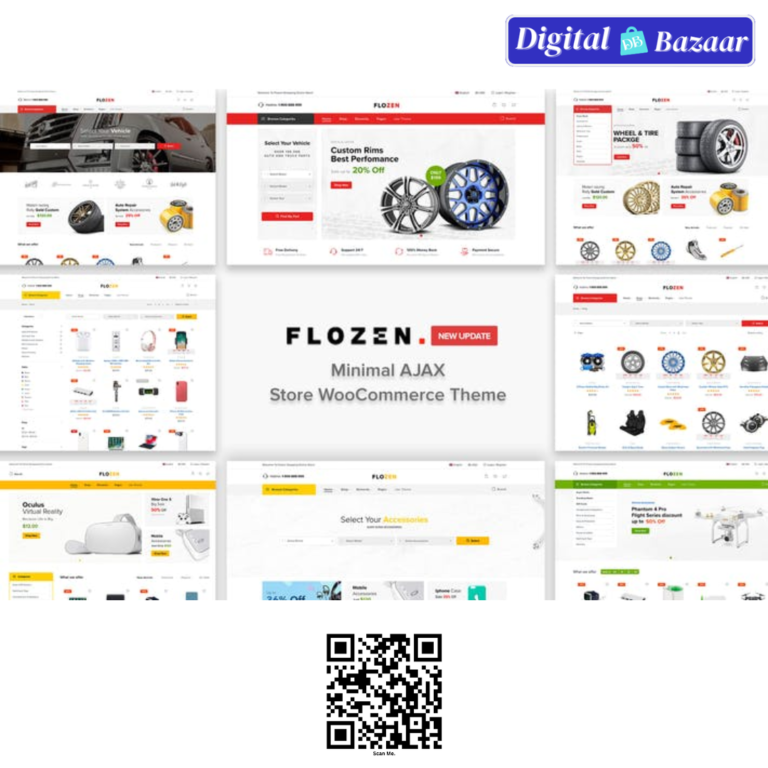 Flozen WordPress Theme
