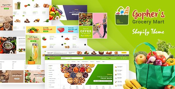 Gopher - Grocery Store Shopify Theme