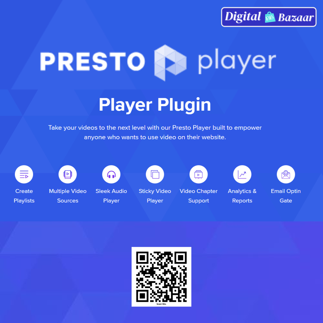 Presto Player Pro Presto Player Pro Plugin