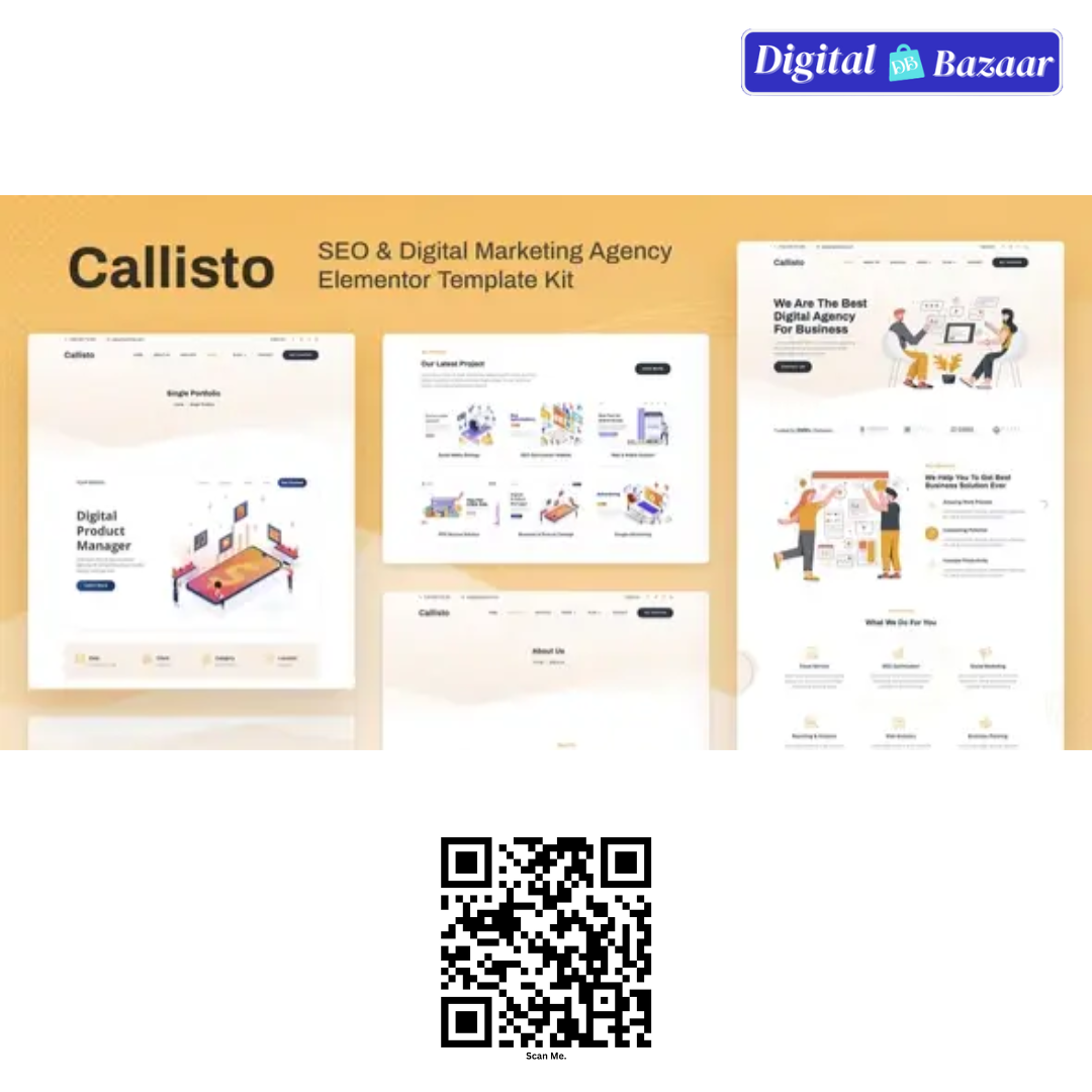 Callisto – SEO & Digital Marketing Agency Elementor Template Kit Callisto – SEO & Digital Marketing Agency Elementor Template Kit