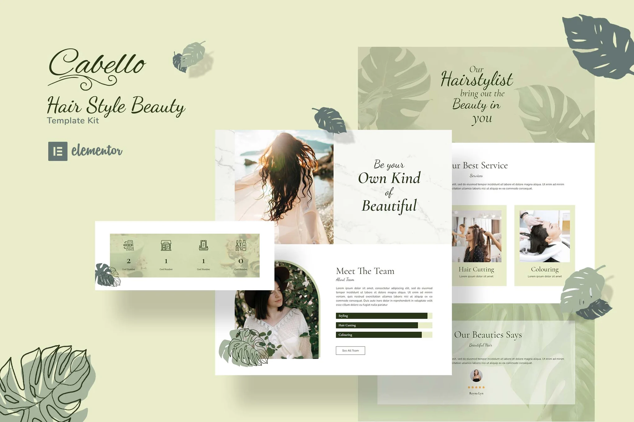 Cabello – Professional Stylist Elementor Template Kit Cabello – Professional Stylist Elementor Template Kit