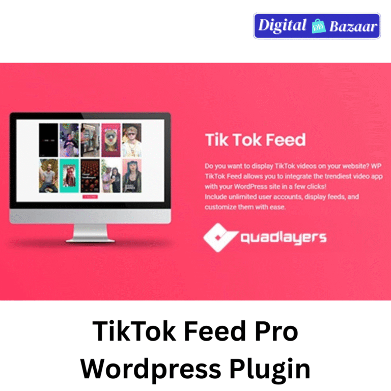 TikTok Feed Pro Wordpress Plugin