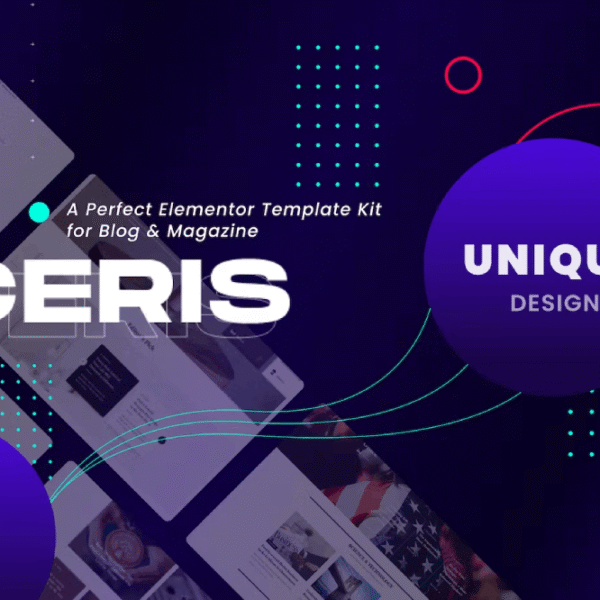 Ceris – Blog & Magazine Elementor Template Kit