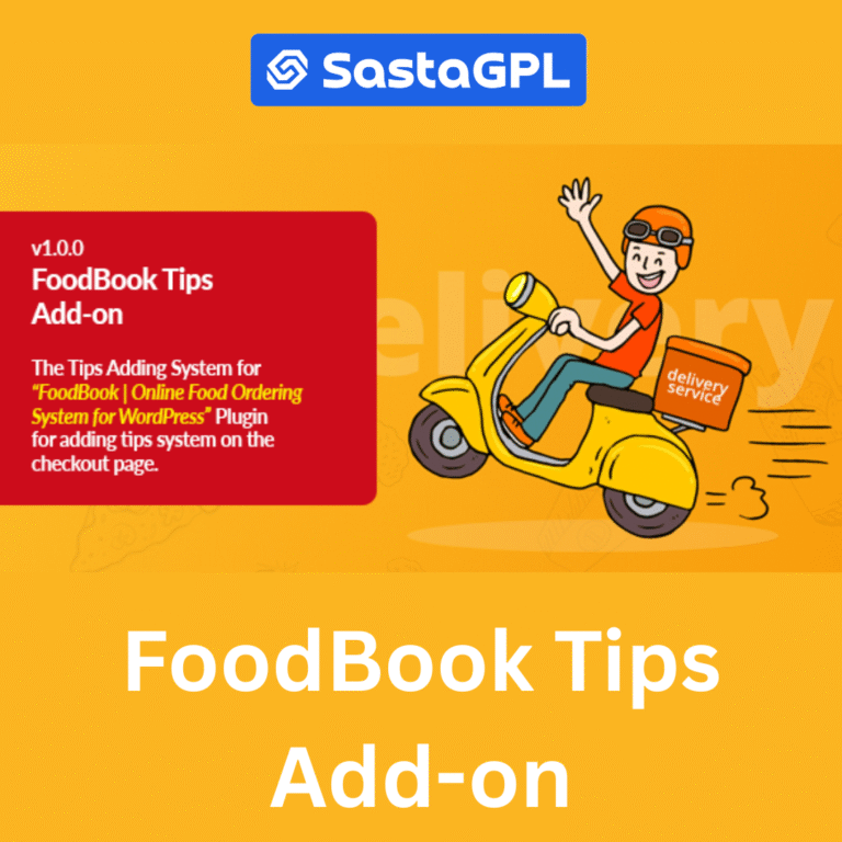 FoodBook Tips Add-on