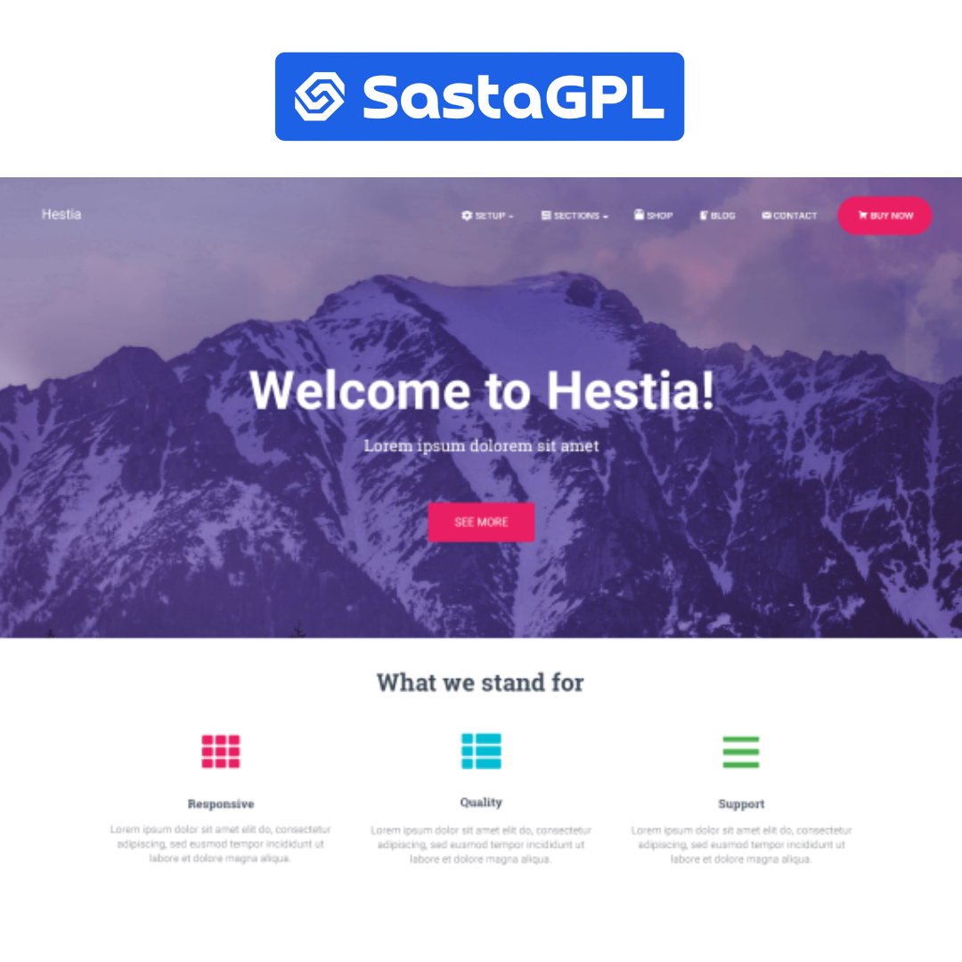 Hestia Pro – Sharp Material Design Theme For Startups Hestia Pro – Sharp Material Design Theme For Startups