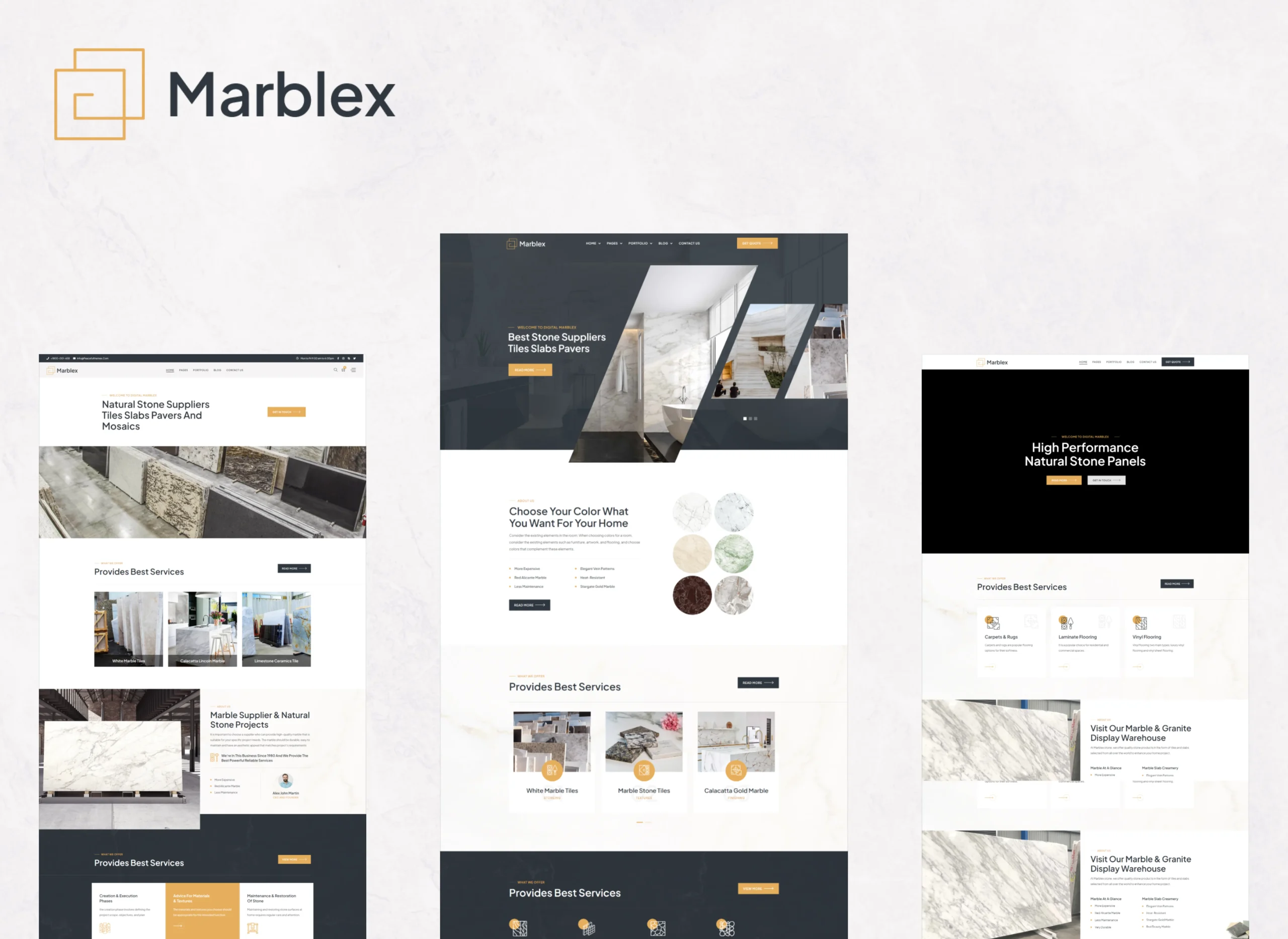 Marblex – Marble & Tiles WordPress Theme Marblex – Marble & Tiles WordPress Theme