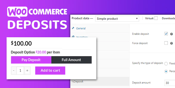 WooCommerce Deposits Partial Payments
