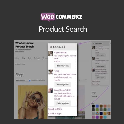 WooCommerce Product Search Plugin