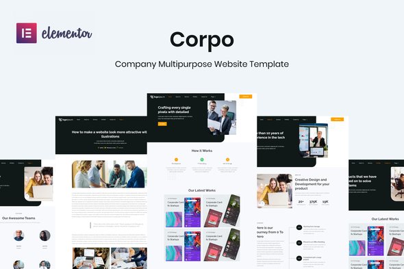 Corpo – Corporate Business Elementor Template Kit