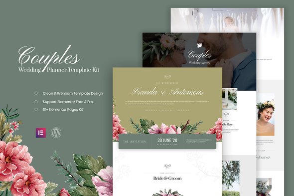 Couples – Wedding Planner Template Kit