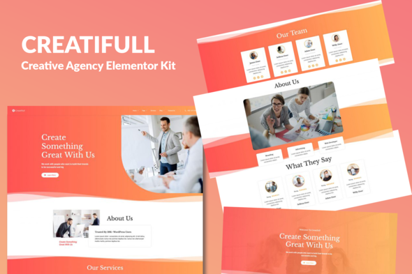 Creatifull – Creative Agency Elementor Template Kit