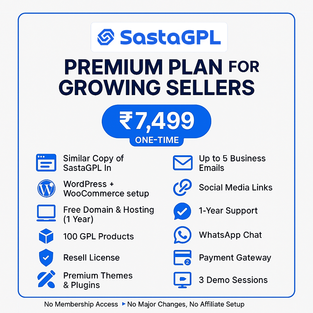 Premium Plan For Growing Sellers