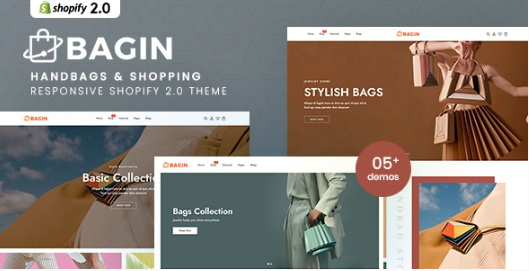 Bagin - Handbags & Shopping Shopify 2.0 Theme