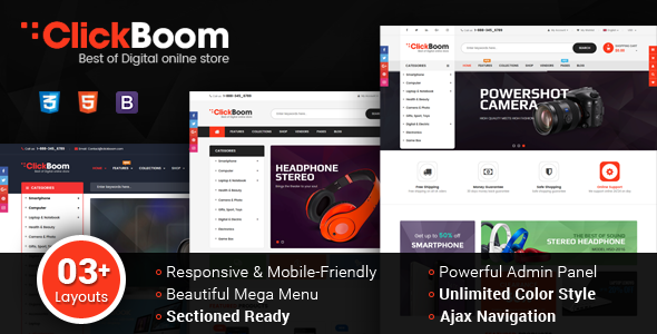 ClickBoom - Responsive Multipurpose Shopify Theme