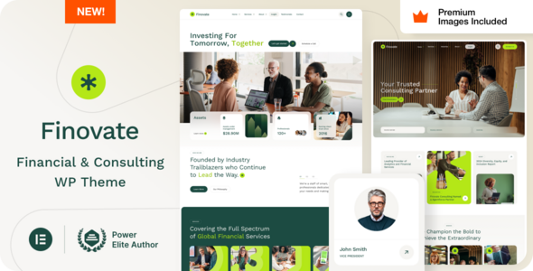 Finovate – Financial Advisors & Business Consulting WordPress Theme