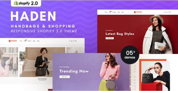 Haden - HandBags & Shopping Shopify 2.0 Theme
