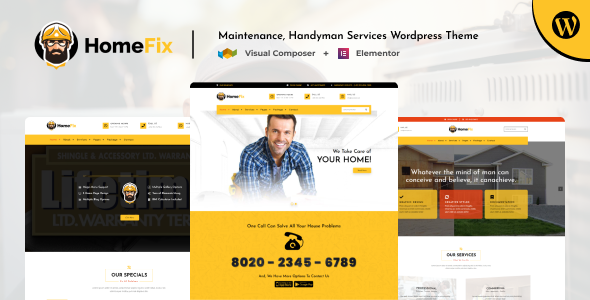 HomeFix – Plumber Handyman Maintenance