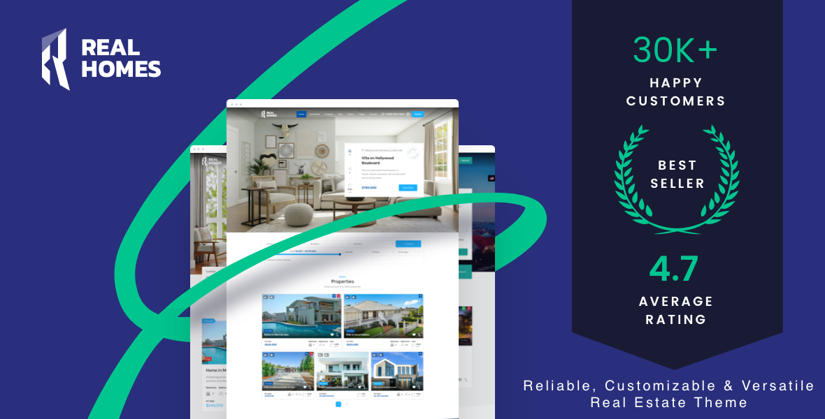 Real Homes – Real Estate Sale and Rental WordPress Theme Real Homes – Real Estate Sale and Rental WordPress Theme