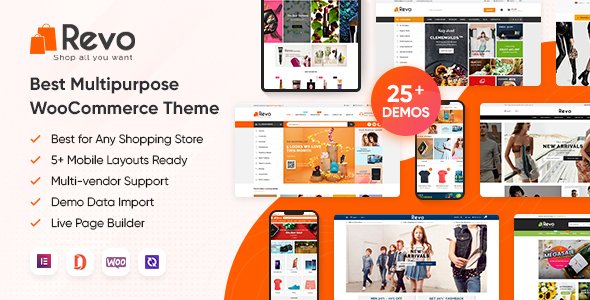 Revo – Multipurpose Elementor WooCommerce WordPress Theme