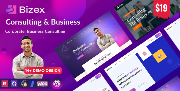 Bizex – Business Consulting WordPress Theme